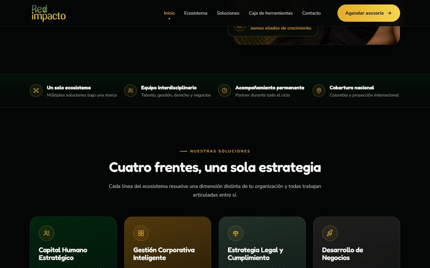 Cuatro frentes, una sola estrategia